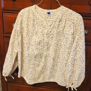 Old Navy Boho Peasant Top Size XL